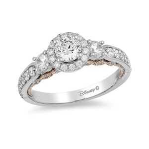 Enchanted Disney Jasmine 1 CT engagement ring